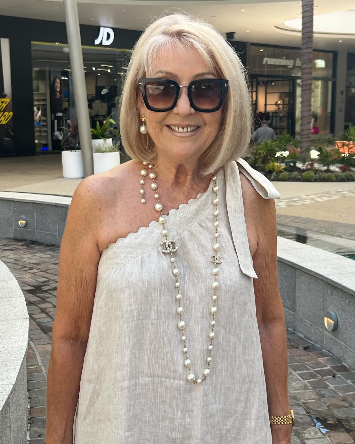 Charlotte | Lightweight One-Shoulder Dress