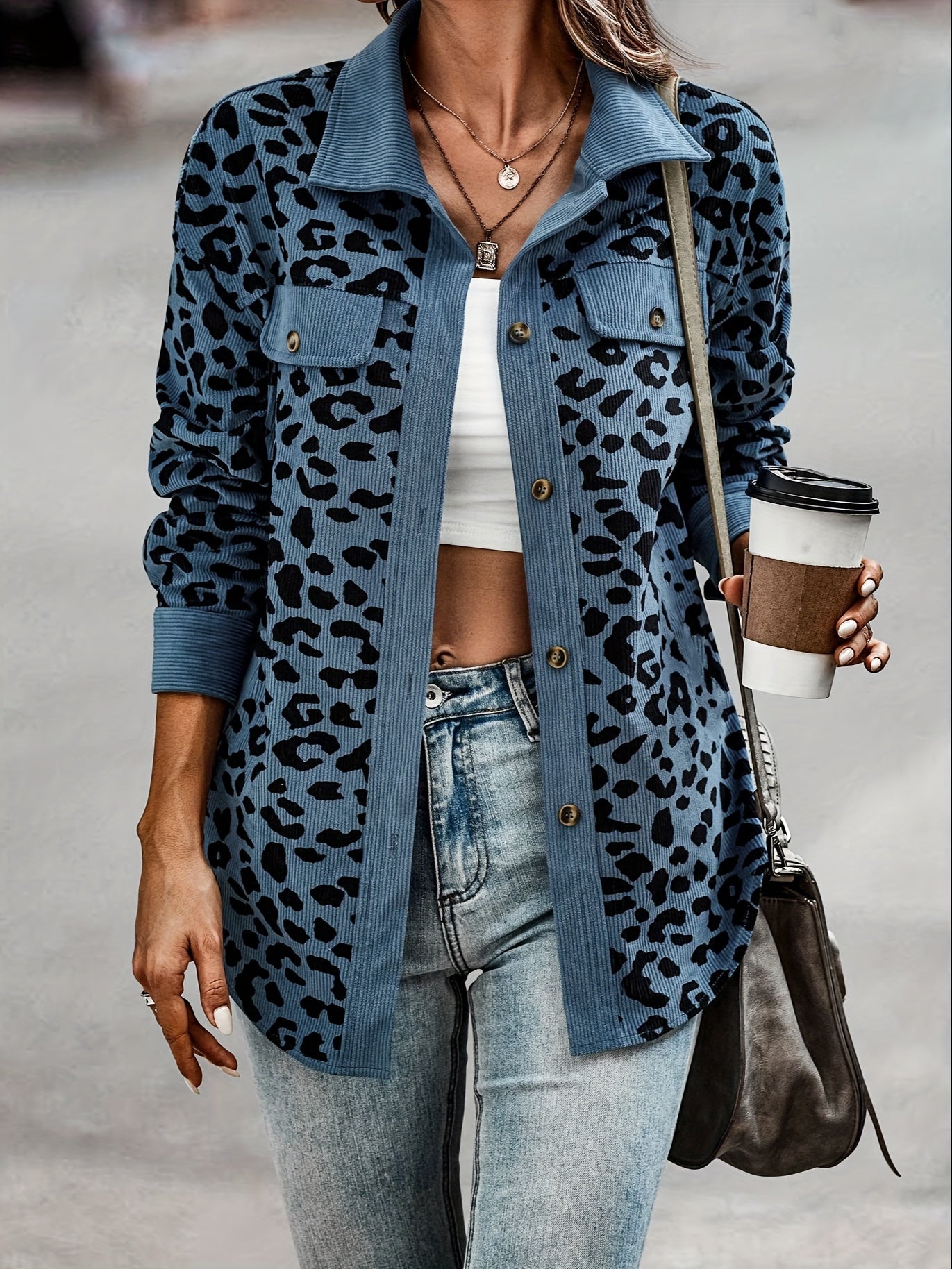 Fabienne | Stylish Corduroy Jacket