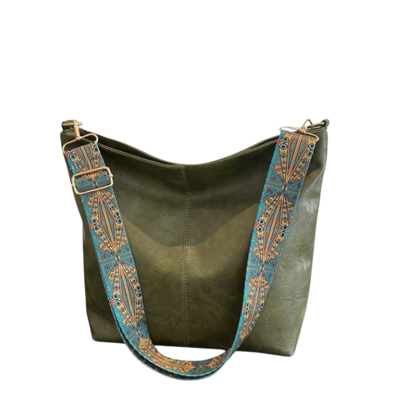 Peggy | Vintage Look Leather Shoulder Bag