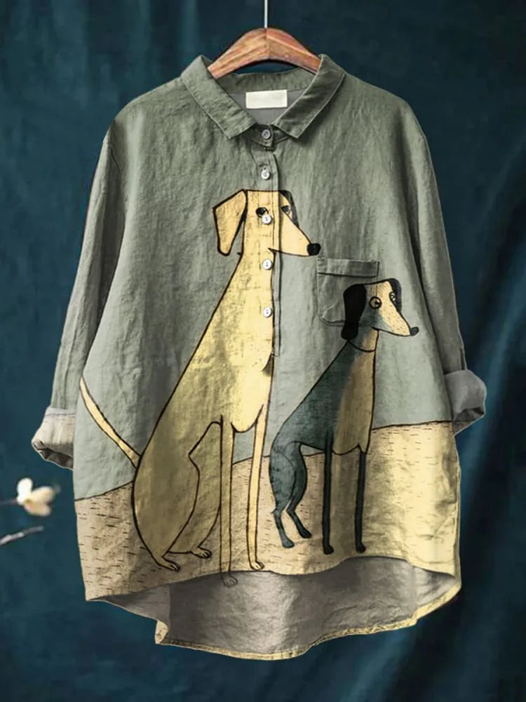 Jasmine | Vintage Look Shirt
