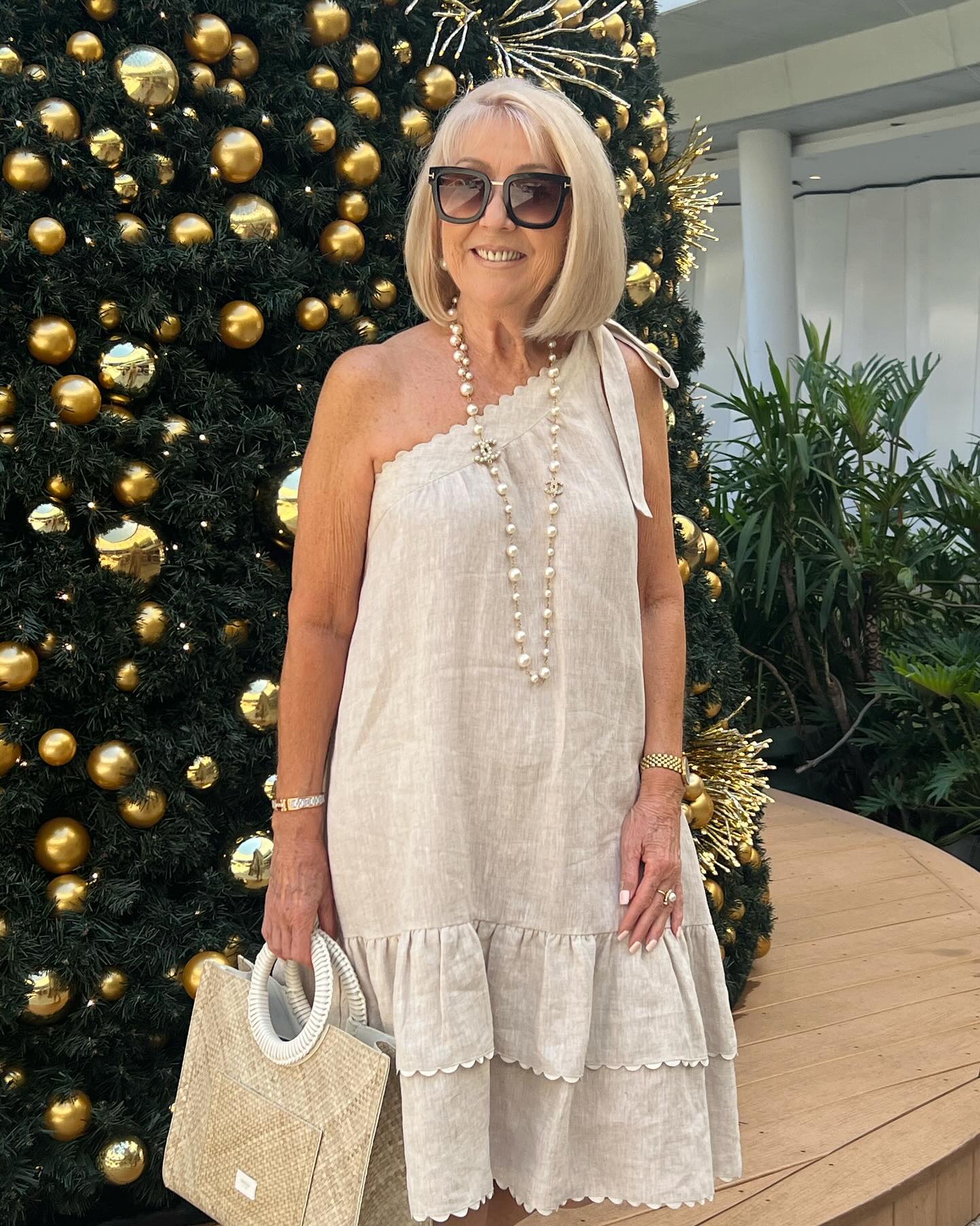 Charlotte | Lightweight One-Shoulder Dress