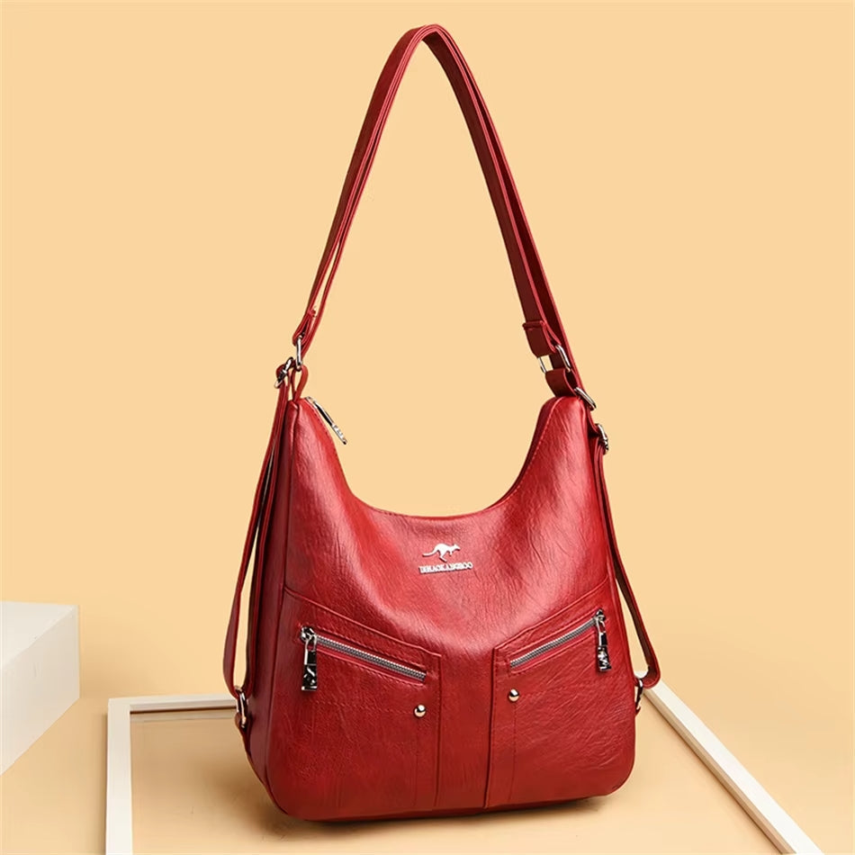 Trinity | Modern Leather Shoulder Bag