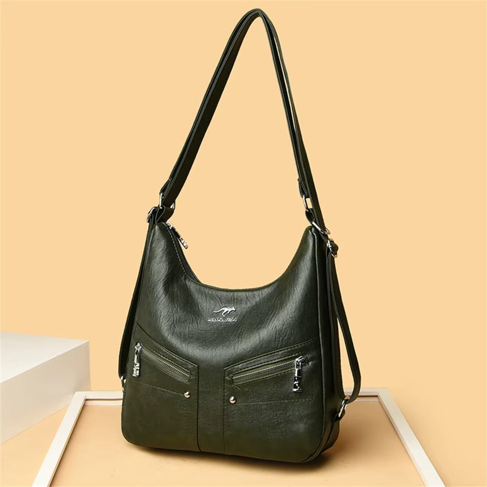 Trinity | Modern Leather Shoulder Bag