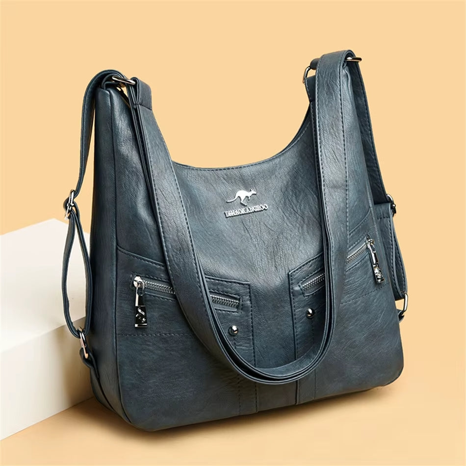 Trinity | Modern Leather Shoulder Bag