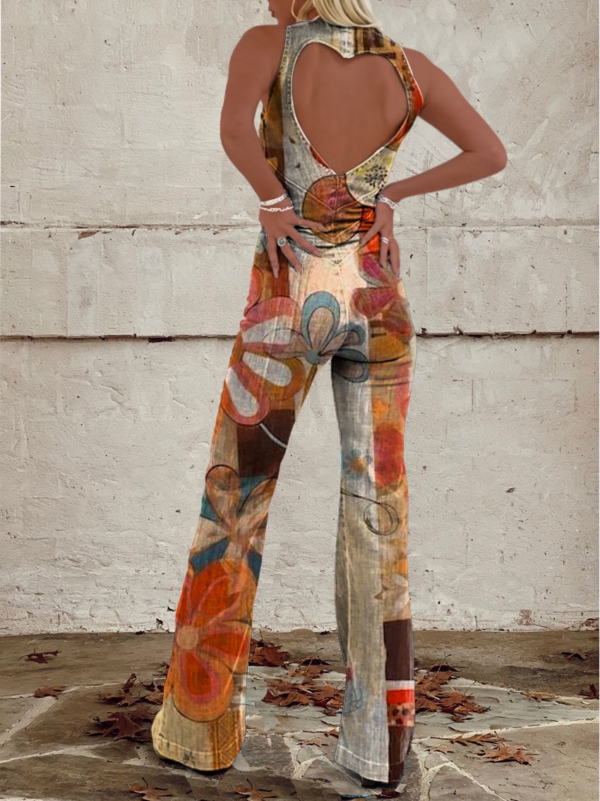 Philomena | Vintage Look Jumpsuit