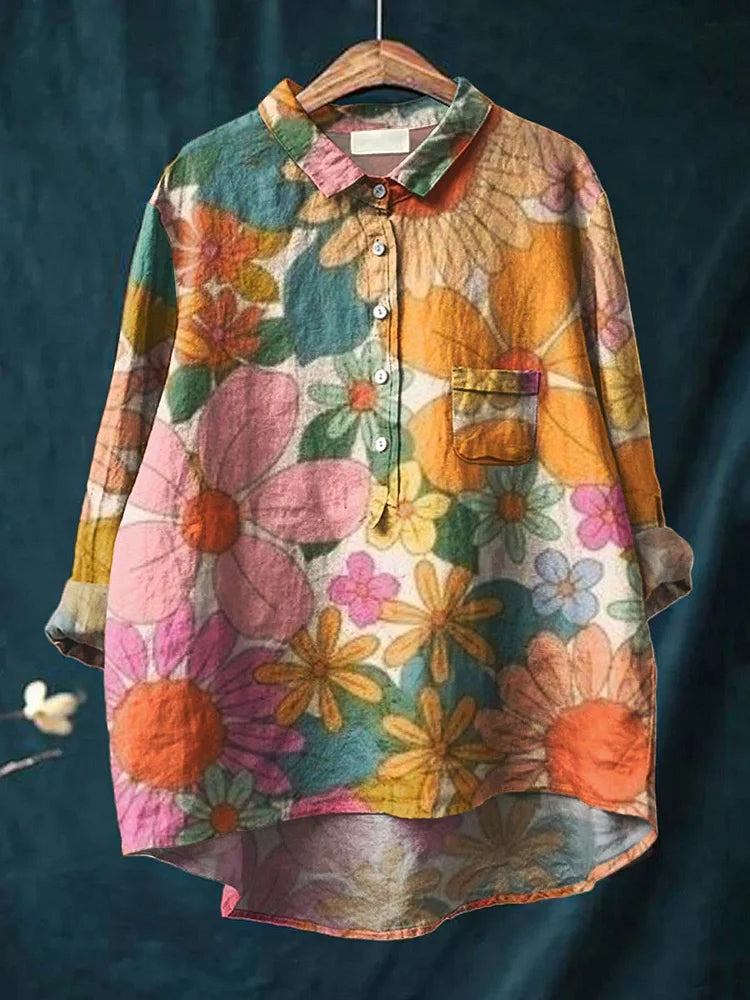 Caroline | Vintage Look Blouse