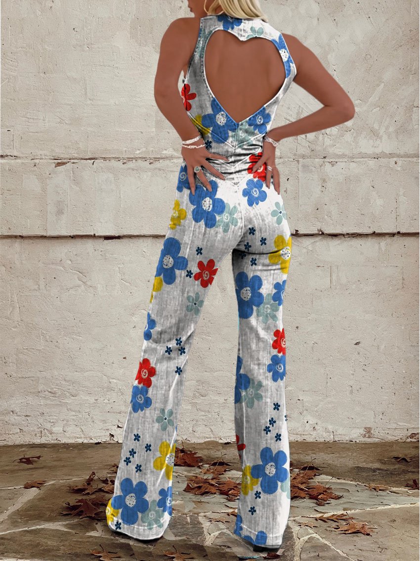 Adriana | Vintage Look Jumpsuit