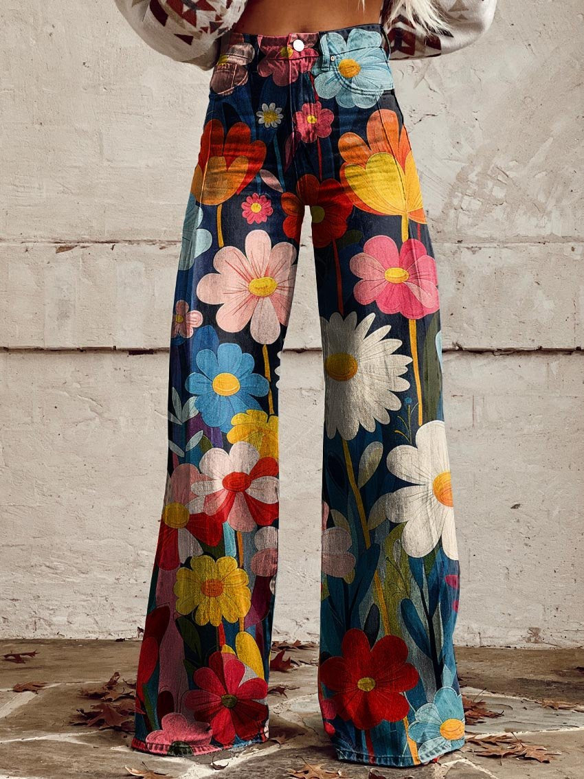 Alba | Vintage Look Trousers