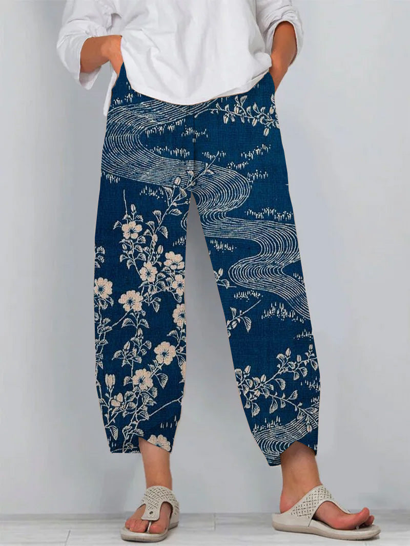 Clover | Elegant Wide-Leg Trousers