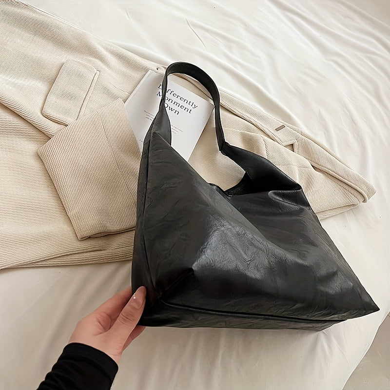 Emily | Modern Leather Tote Bag