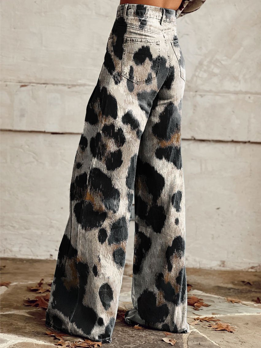 Kaelith | Vintage Look Wide-Leg Pants