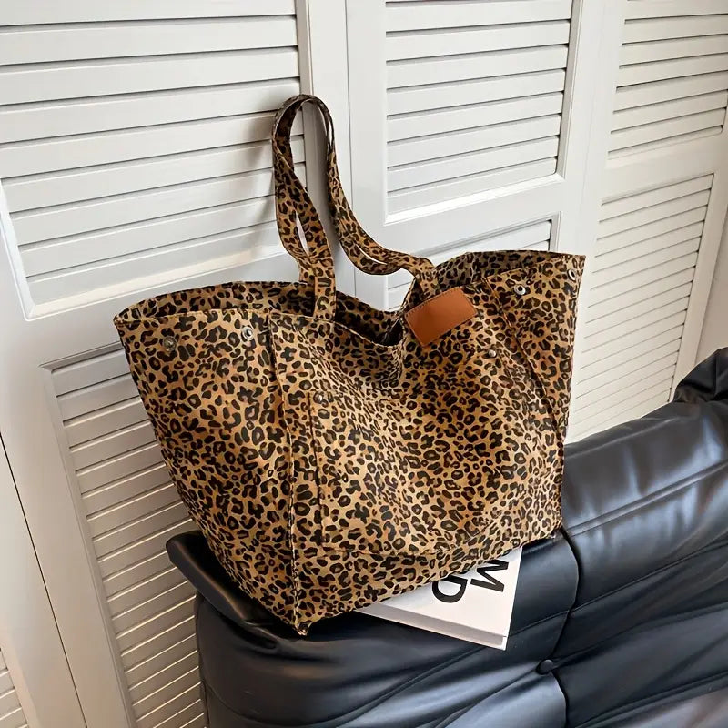 Silvana | Stylish Leopard Tote Bag