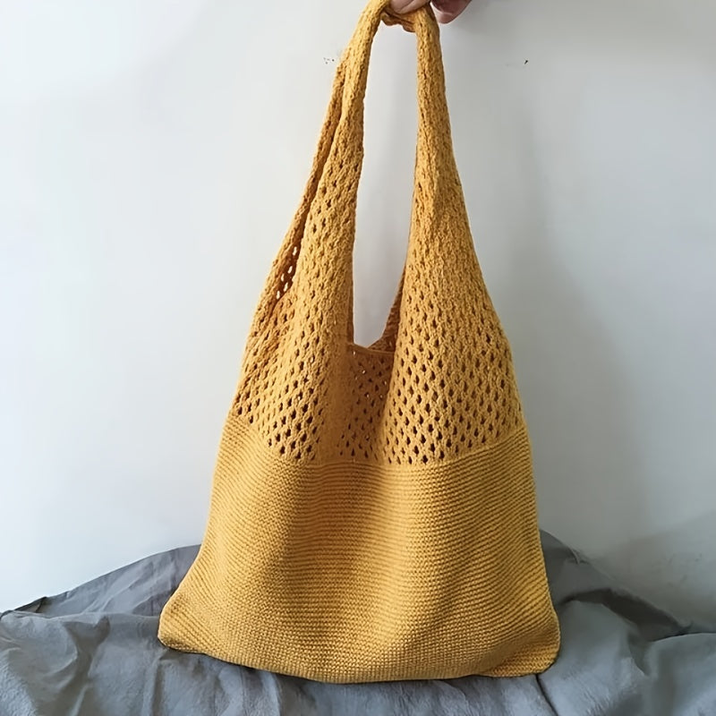 Theresia | Lightweight Crochet Shoulder Bag