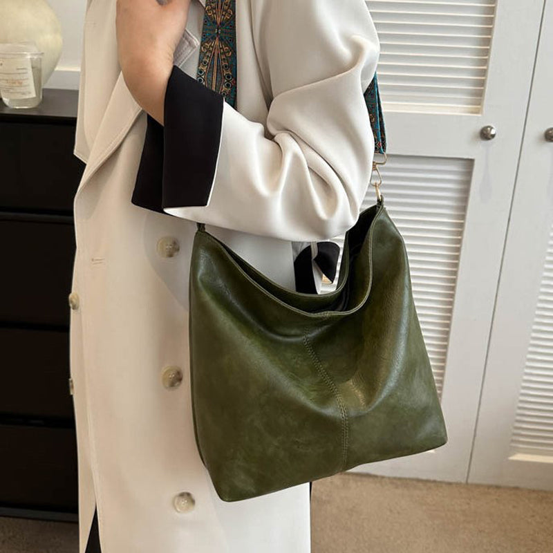 Peggy | Vintage Look Leather Shoulder Bag