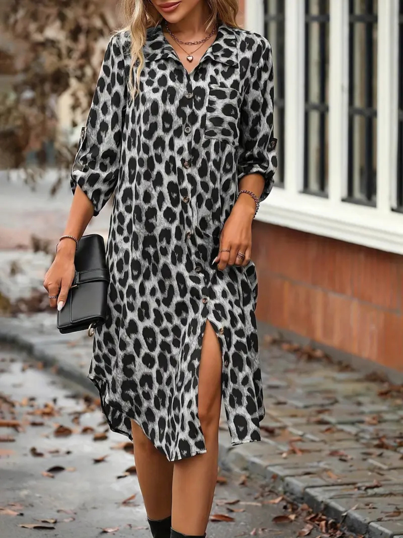 Mary | Elegant Shirt Dress for Women