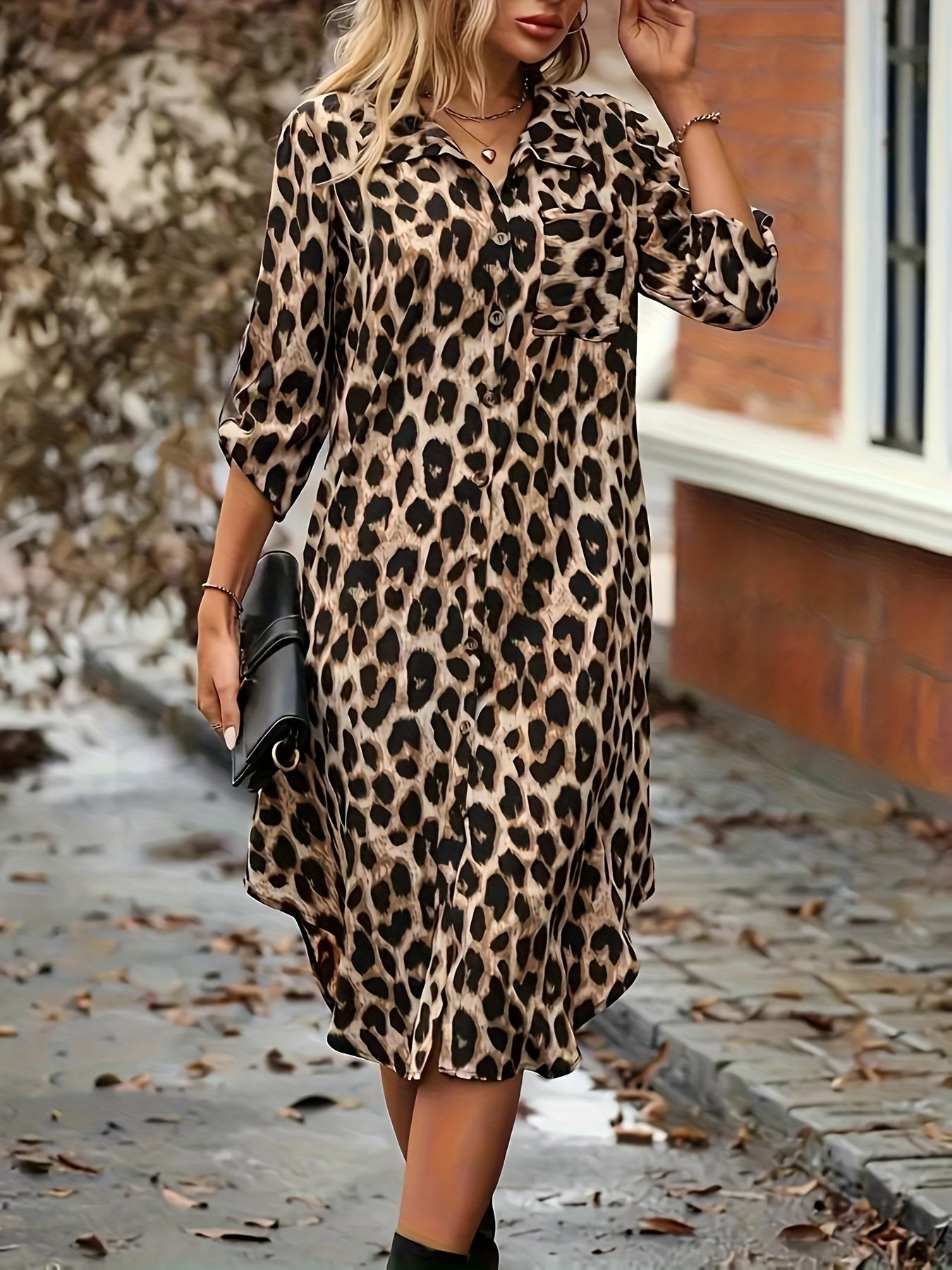 Mary | Elegant Shirt Dress for Women