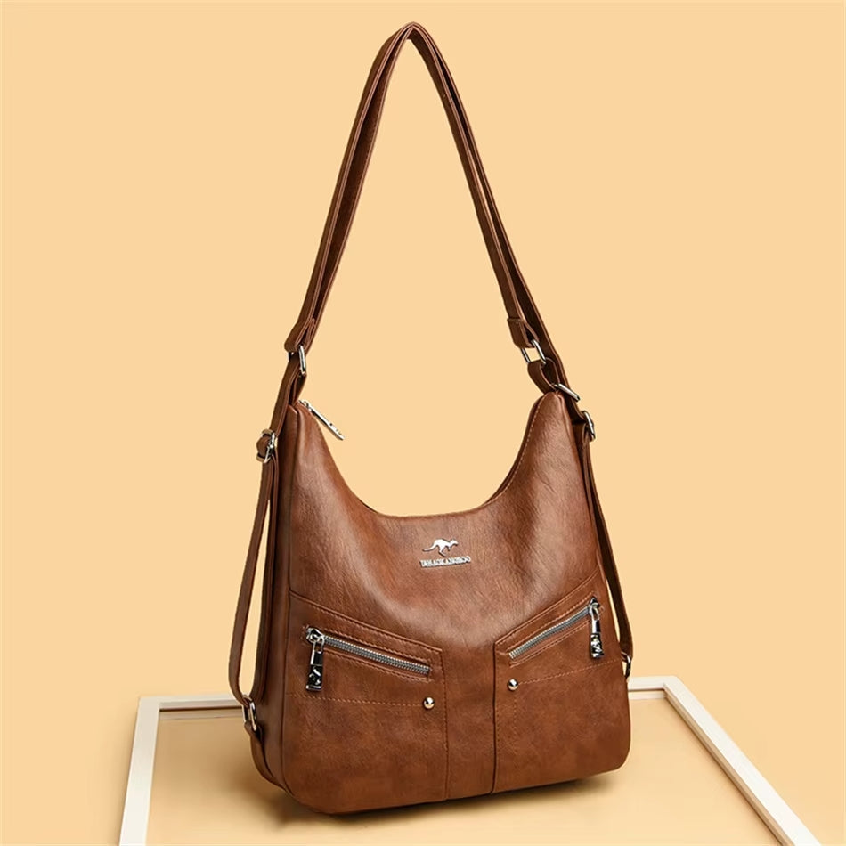 Trinity | Modern Leather Shoulder Bag