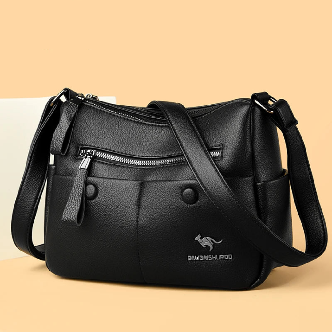 Donita | Elegant Leather Shoulder Bag