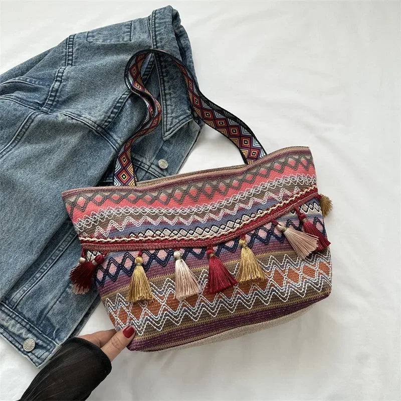 Senta | Stylish Boho Tote Bag