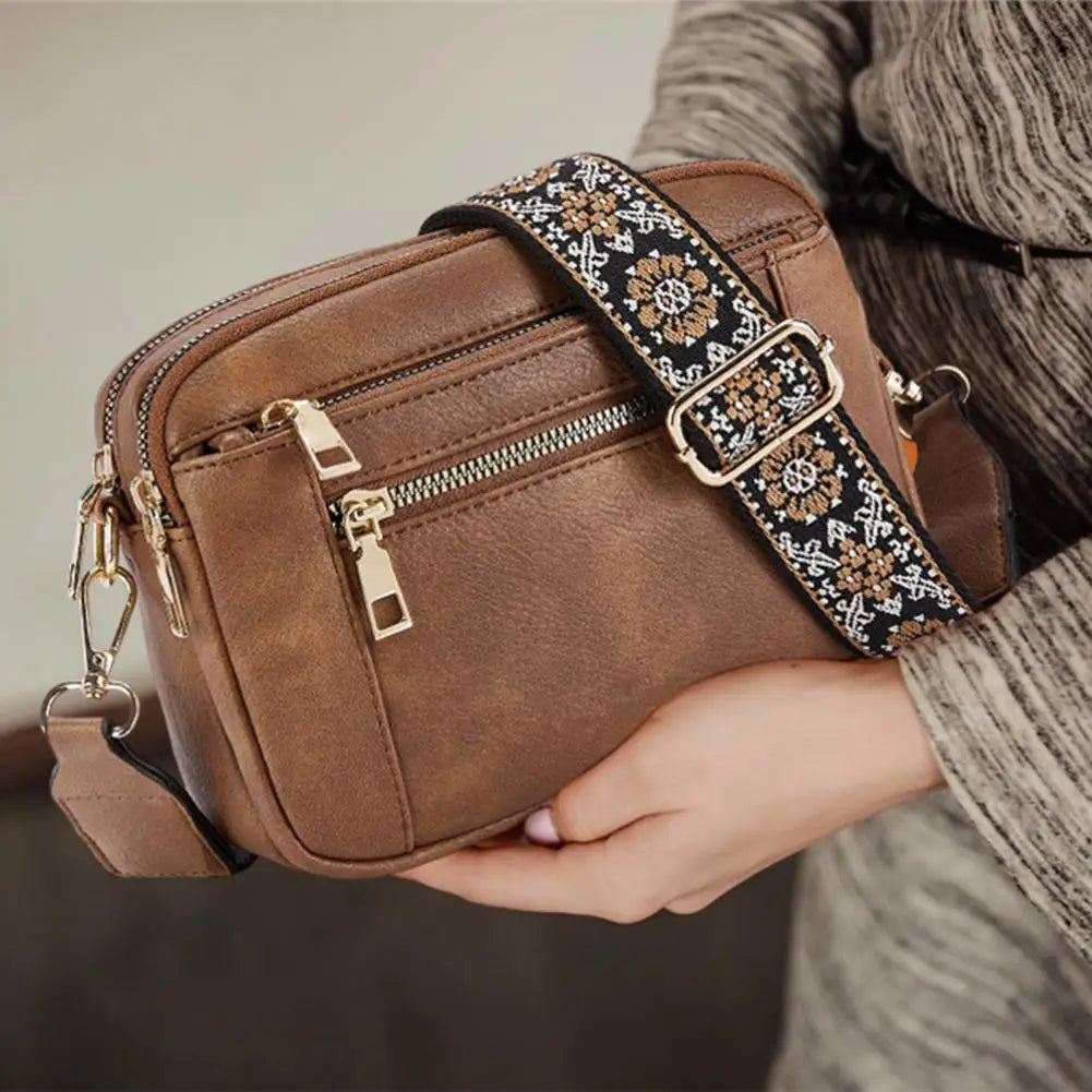 Danielle | Elegant Leather Crossbody Bag