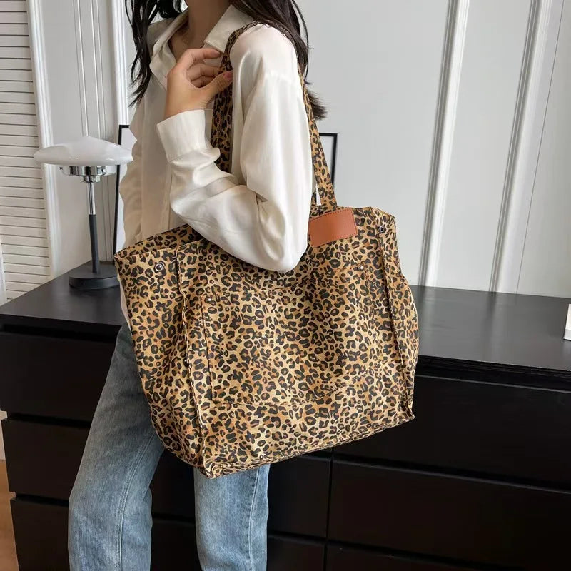 Silvana | Stylish Leopard Tote Bag