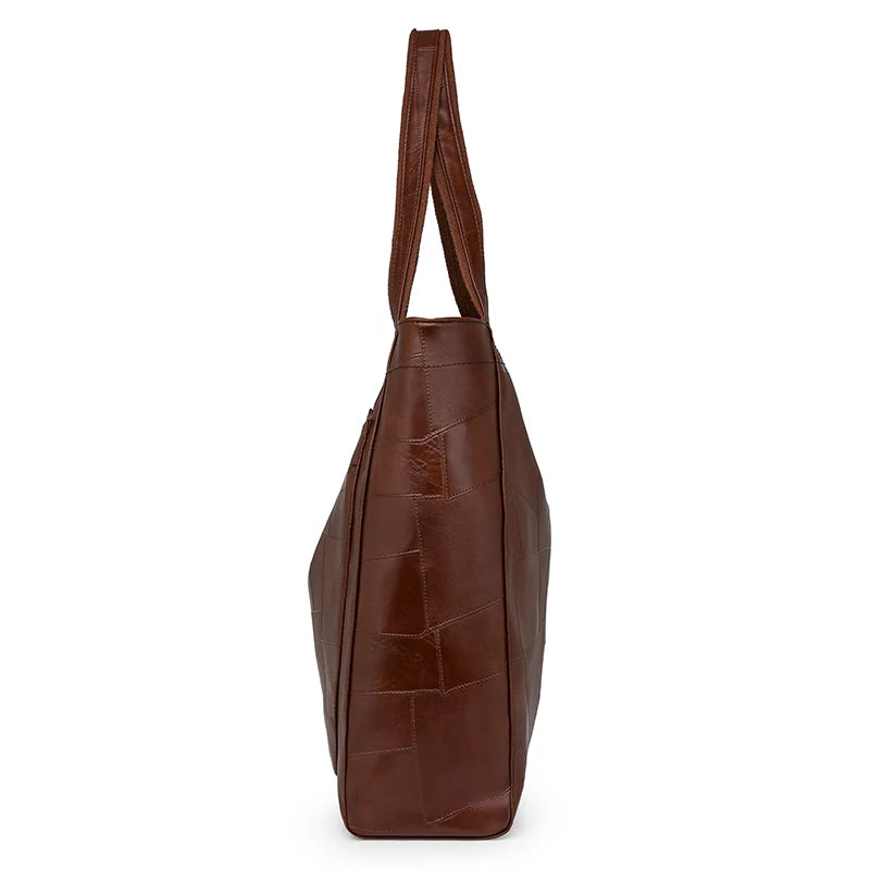 Sandra | Elegant Leather Tote Bag