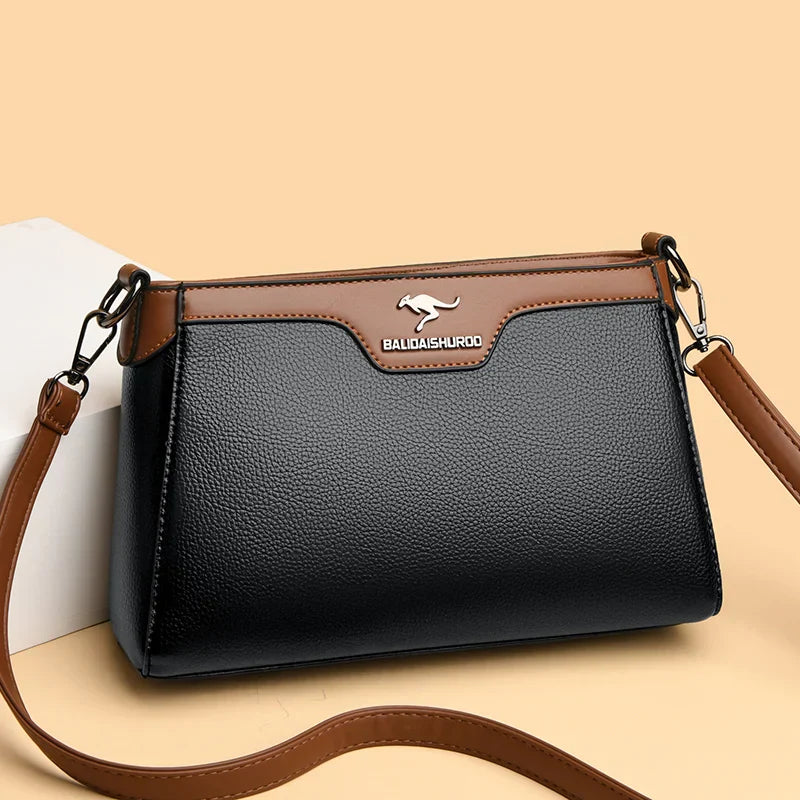 Berlinda | Elegant Leather Shoulder Bag