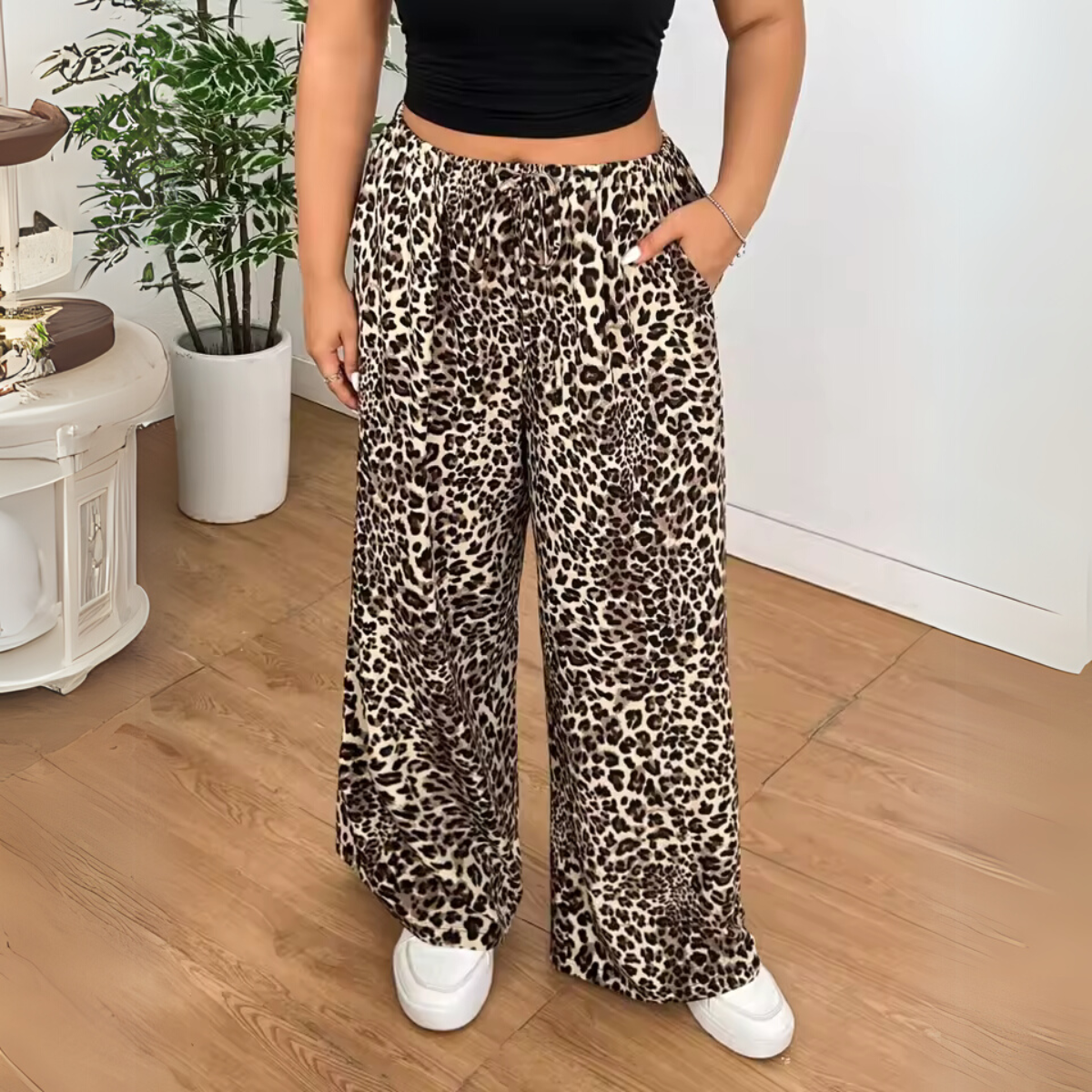 Alissia | Classic Wide-Leg Trousers