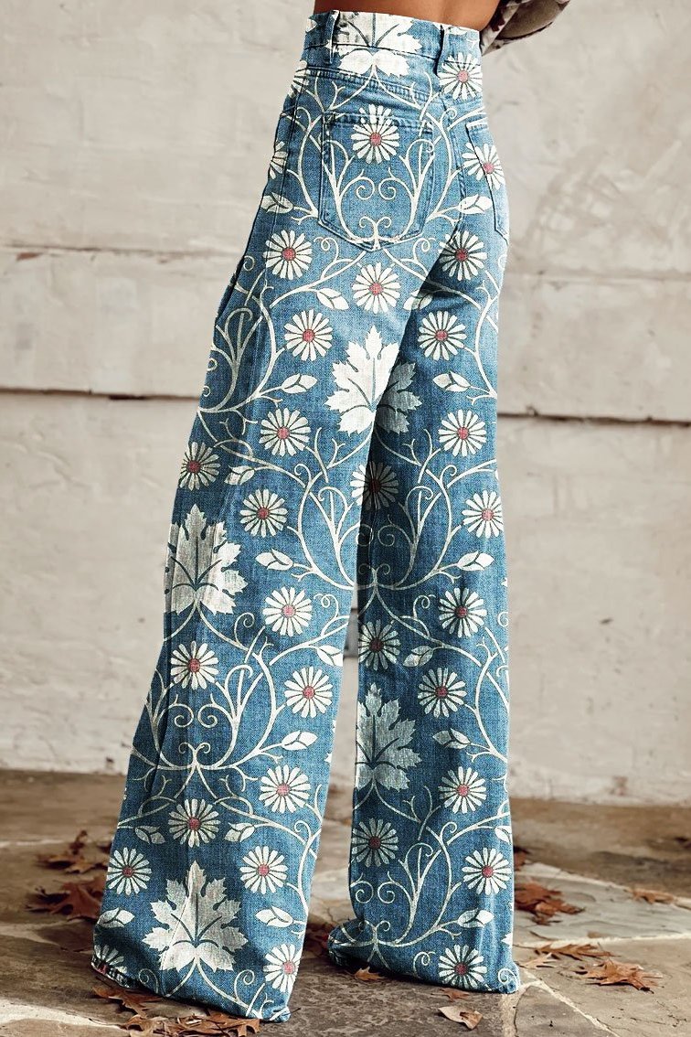 Mirjam | Vintage Look Trousers