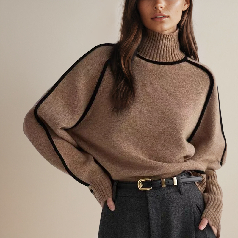 Ariane | Elegant Roll Neck Jumper