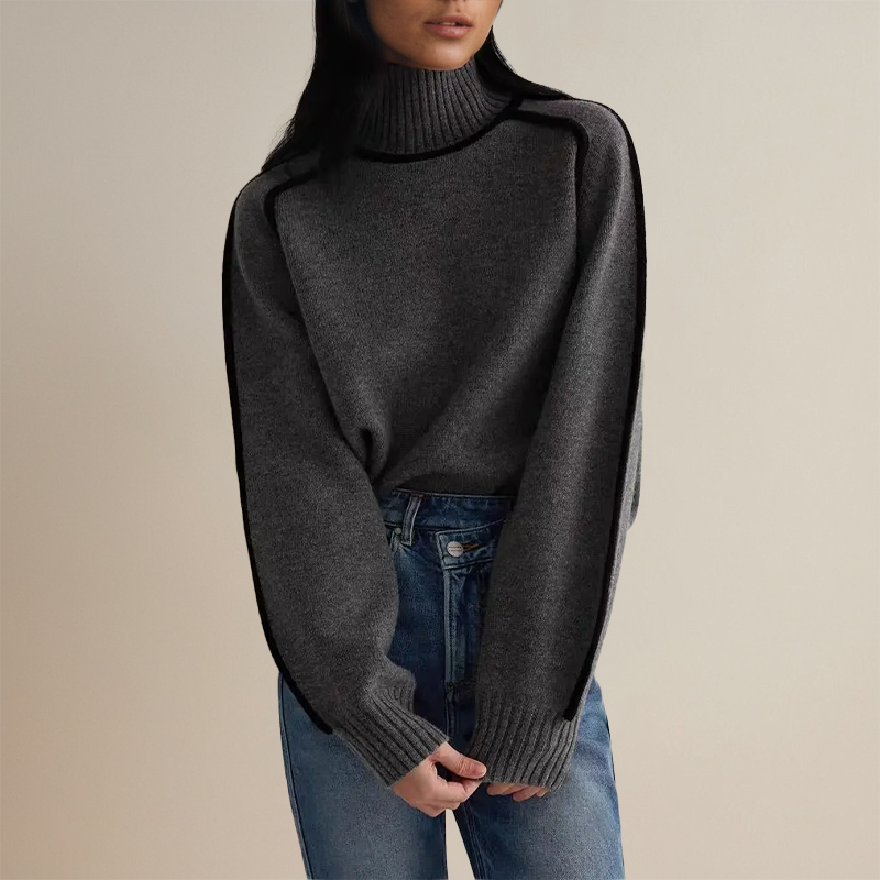 Ariane | Elegant Roll Neck Jumper