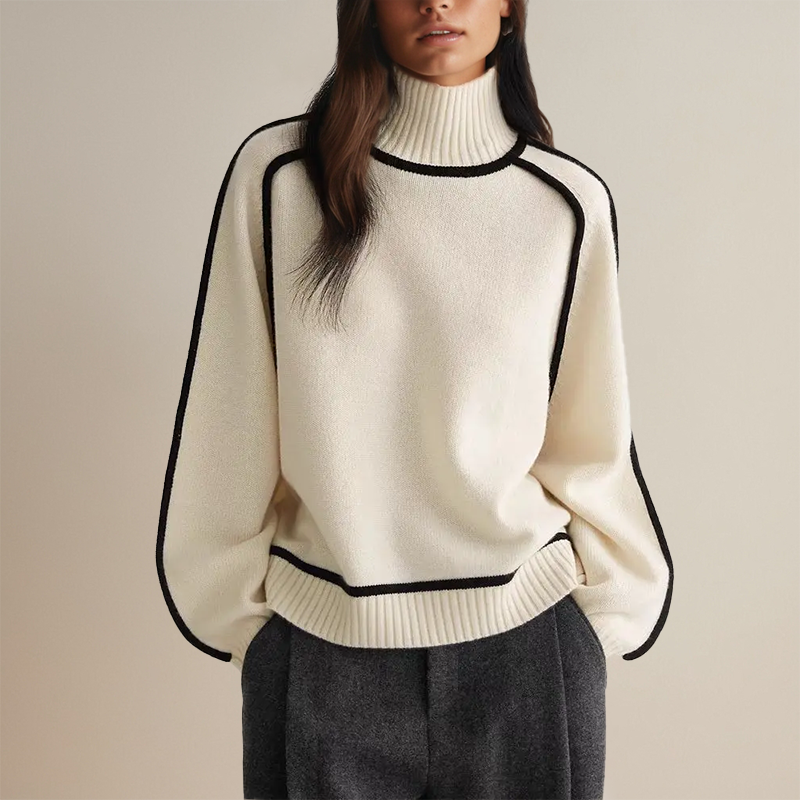 Ariane | Elegant Roll Neck Jumper