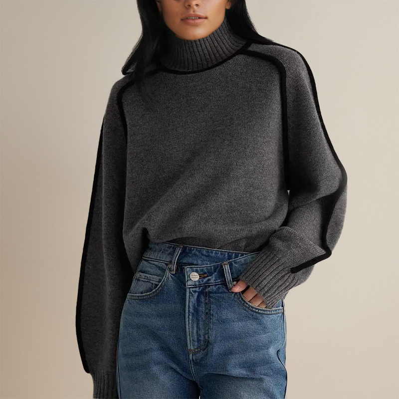 Ariane | Elegant Roll Neck Jumper