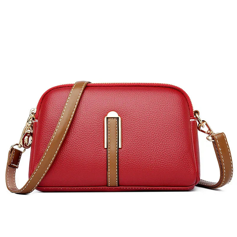 Priya | Elegant Leather Crossbody Bag