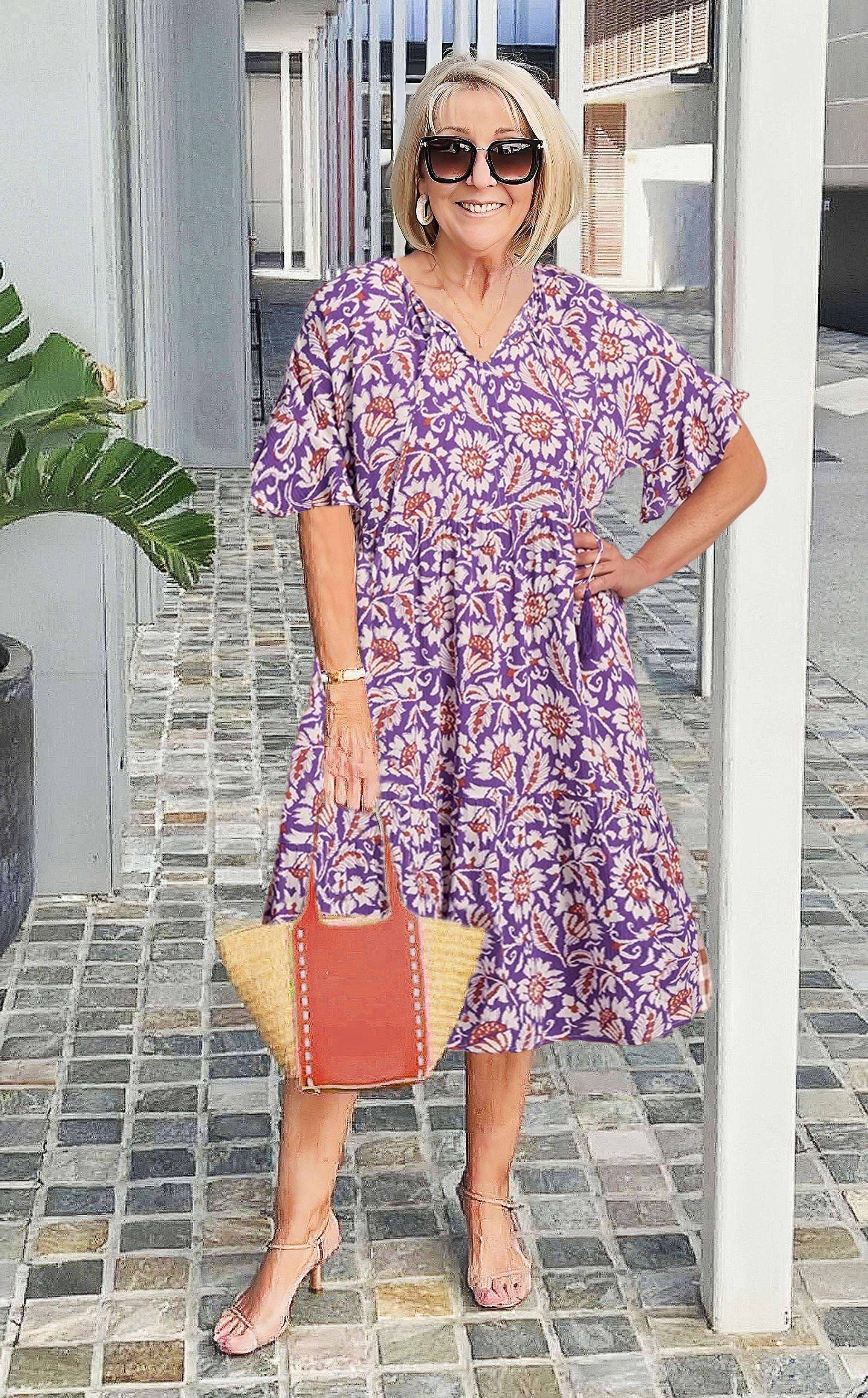 Margie | Vintage Midi Dress