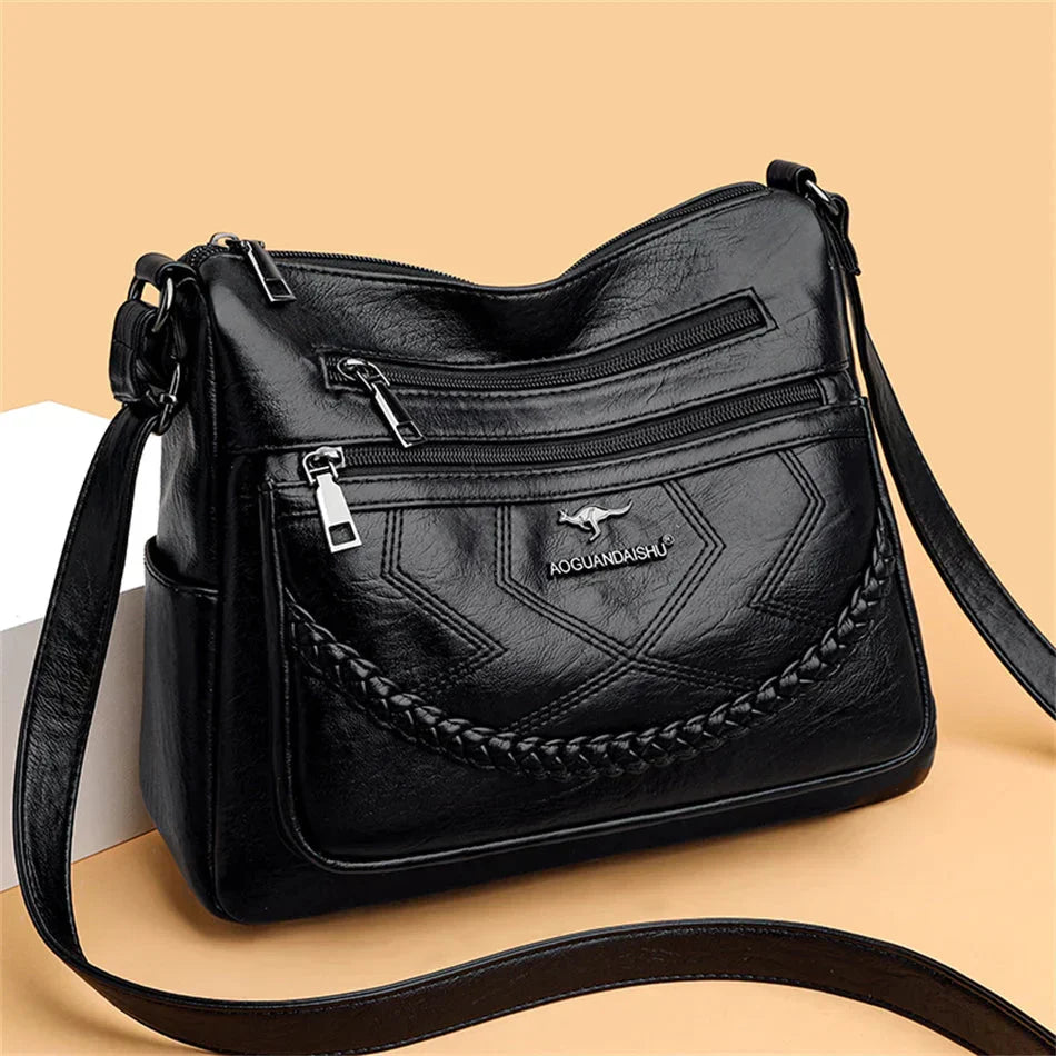 Yarra | Modern Leather Shoulder Bag