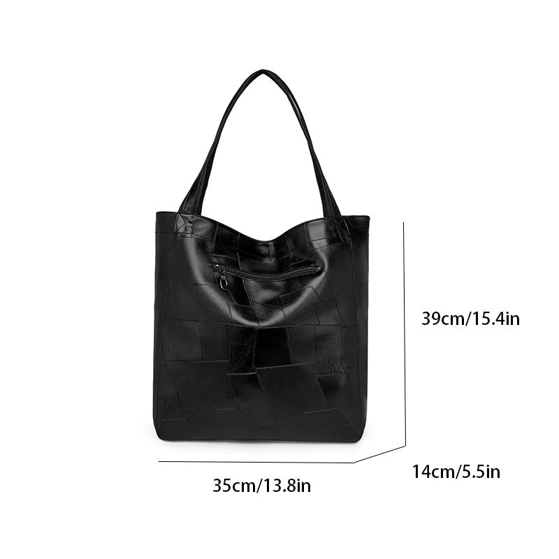 Sandra | Elegant Leather Tote Bag