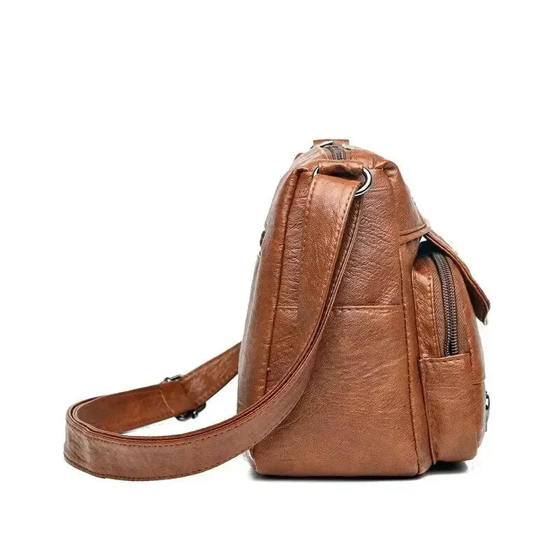 Miley | Vintage Leather Look Handbag