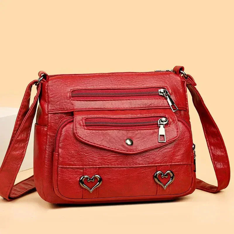Miley | Vintage Leather Look Handbag